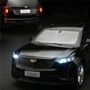 AABHU1 1:24 Cadillac XT6 SUV Alloy Car Model Diecast Metal Off-road Vehicles Car Model Sound and Light Simulation Collection Decoration