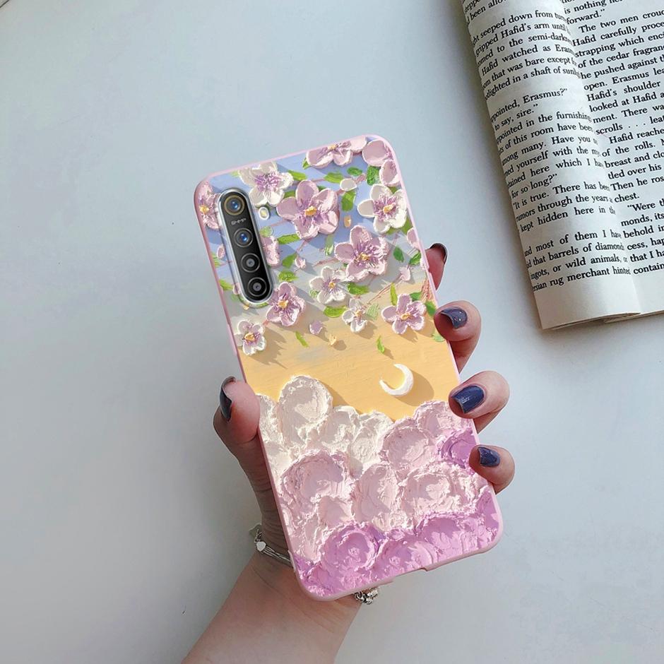 Чехол для Realme XT RMX1921 Coque Улыбка Мягкий силиконовый чехол для телефона для OPPO Realme X2 RealmeXT RealmeX2 Чехлы RMX1992 Оболочка Funda