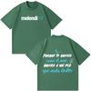 Rapper Melendi Tour Print Merch Tshirt Unisex Unisex Fashion Tshirt Shortsleeved Loose Casual Cotton Oversized Gothic Punk Tshirt