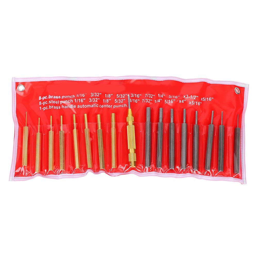 18 шт. профессиональный набор инструментов для перфорации из углеродистой стали и латуни, ручной инструмент для рукоделия из кожи