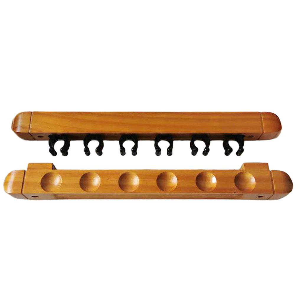 Настенная стойка для бильярдных киев Полка для бильярдных киев Компактный декоративный кронштейн для бильярда Аксессуары Спортивные товары