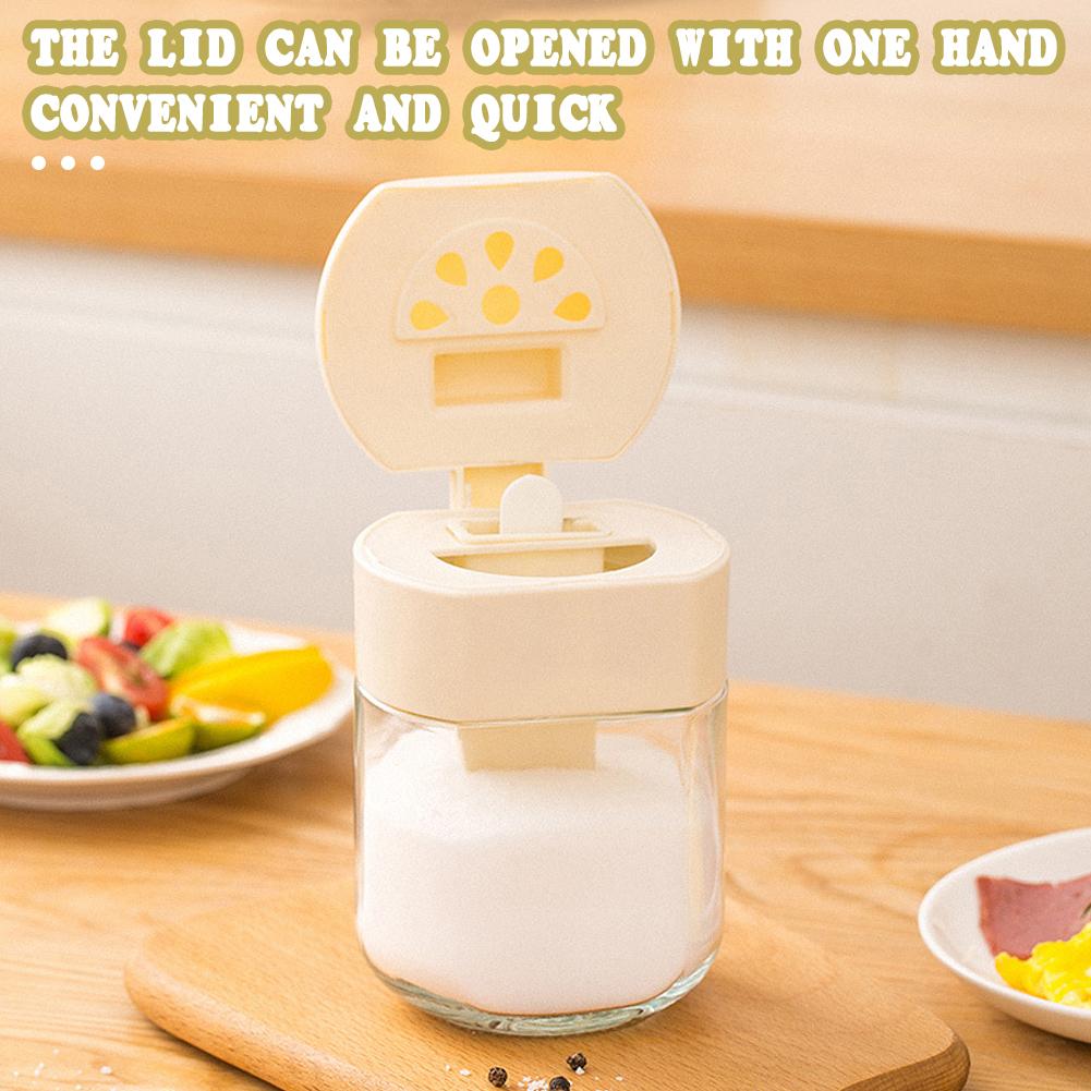 Солонка для кухни с противоскользящим покрытием, легкая ручная бутылка для приправ для использования в помещении