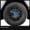 M63K-Wheel Hub Center Caps For Tesla Cybertruck 2024 Accessories Center Wheel Covers 4PCS