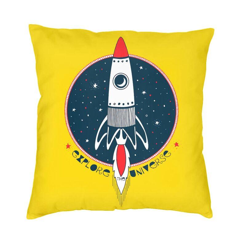 Наволочка Planet Express 40*40 см, украшение для дома, космическая ракета, космический корабль, наволочка, квадратное постельное белье, наволочка для дивана