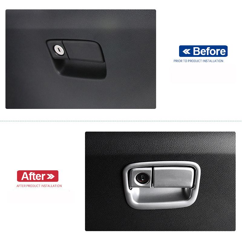 ABS карбоновый автомобильный ящик для хранения перчаток второго пилота, ручка, чаша, накладка, аксессуары для Honda crv CR-V 2017 2018 2022