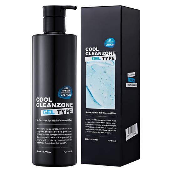 PORMANS Очищающее средство для мужчин Cool Clean Zone Gel Type 500 мл