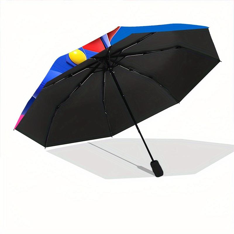Mario Odyssey Automatic Folding Cute Umbrella - Lightweight, Retractable Design with 8-Rib Durability, Perfect for Outdoor Adventures, Fashi
