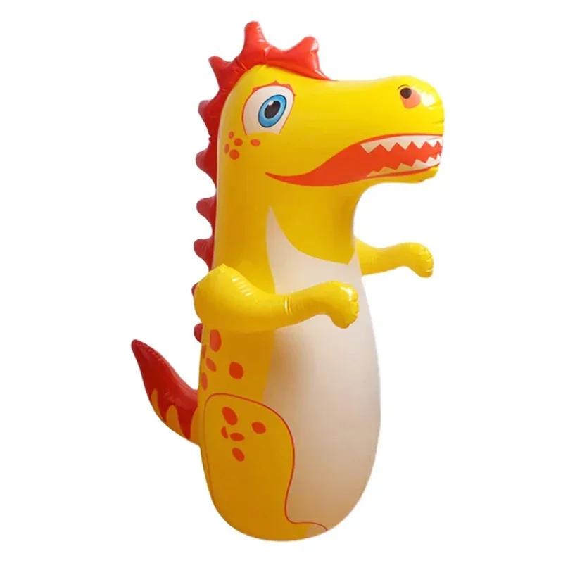 Tumbler Boxing Inflatable Dinosaur Punching Bag Boys Games Sport Toys Christmas Birthday Gift for Boys Girls Parent Child Toys
