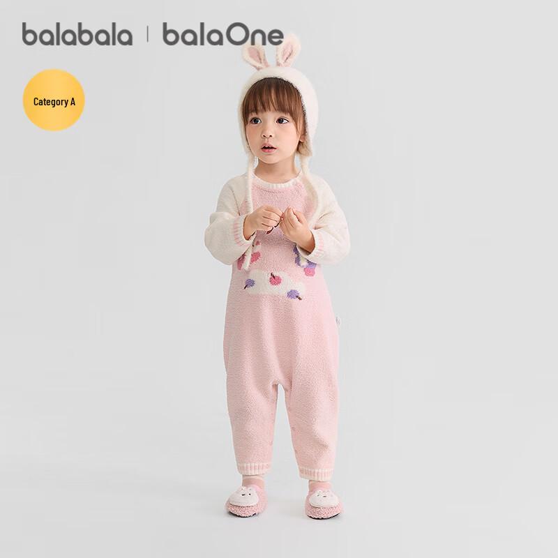 Balabala Зимний теплый флисовый комбинезон для малыша