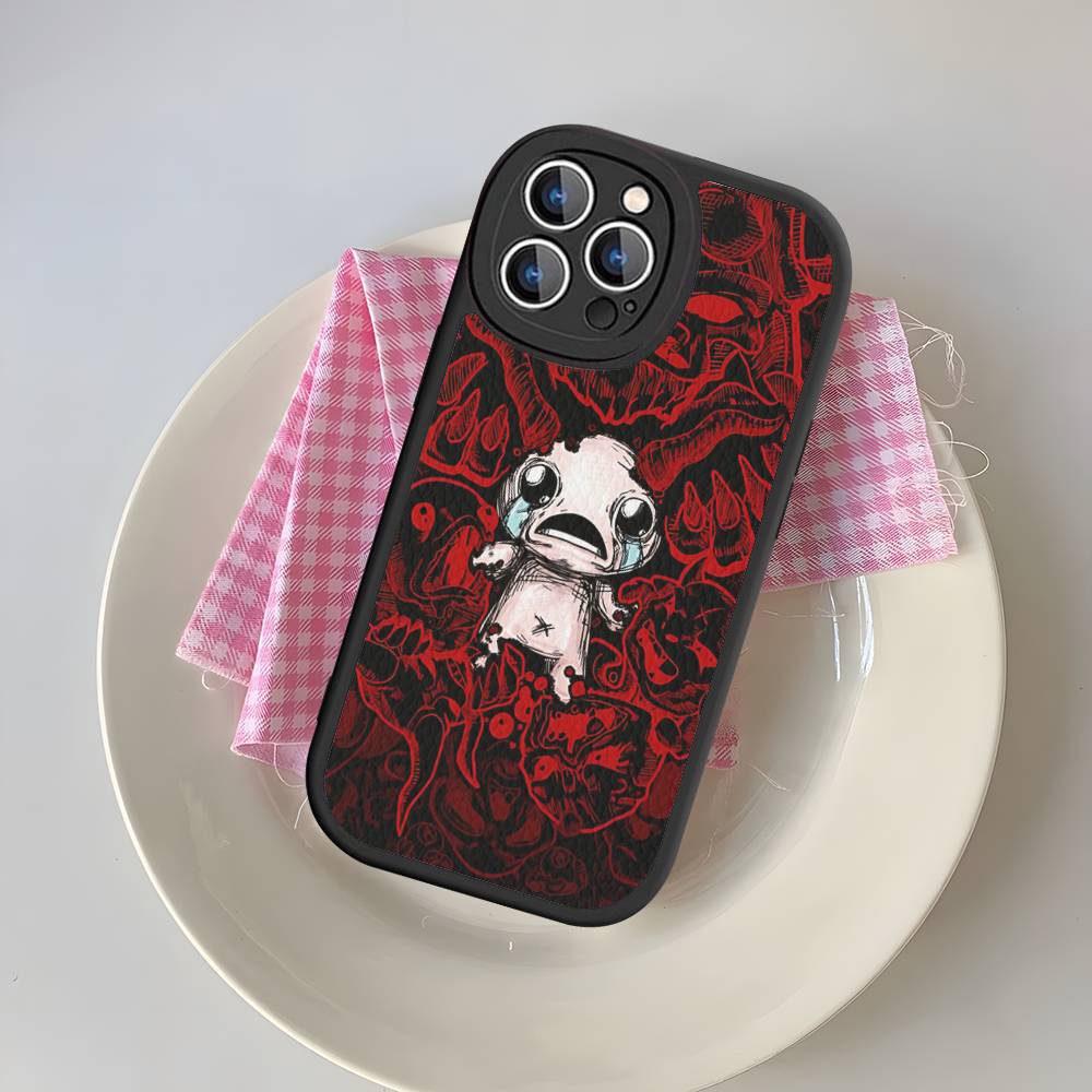 Игра The Binding Of I-Isaac Для IPhone 16 15 14 13 12 11 Pro Max Plus Ударопрочный Кожаный Мягкий Чехол для Телефона