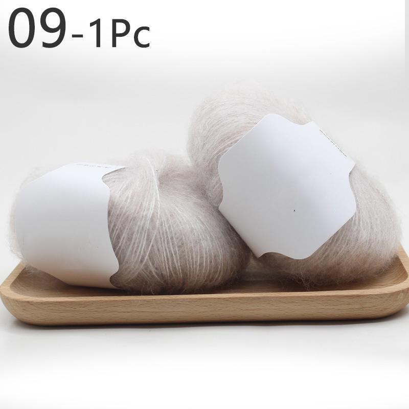 1 шт., 30 г, нить для вязания крючком из мохера для свитера, шарфа, пряжа для вязания, мягкая многоцветная пряжа для рукоделия «сделай сам»