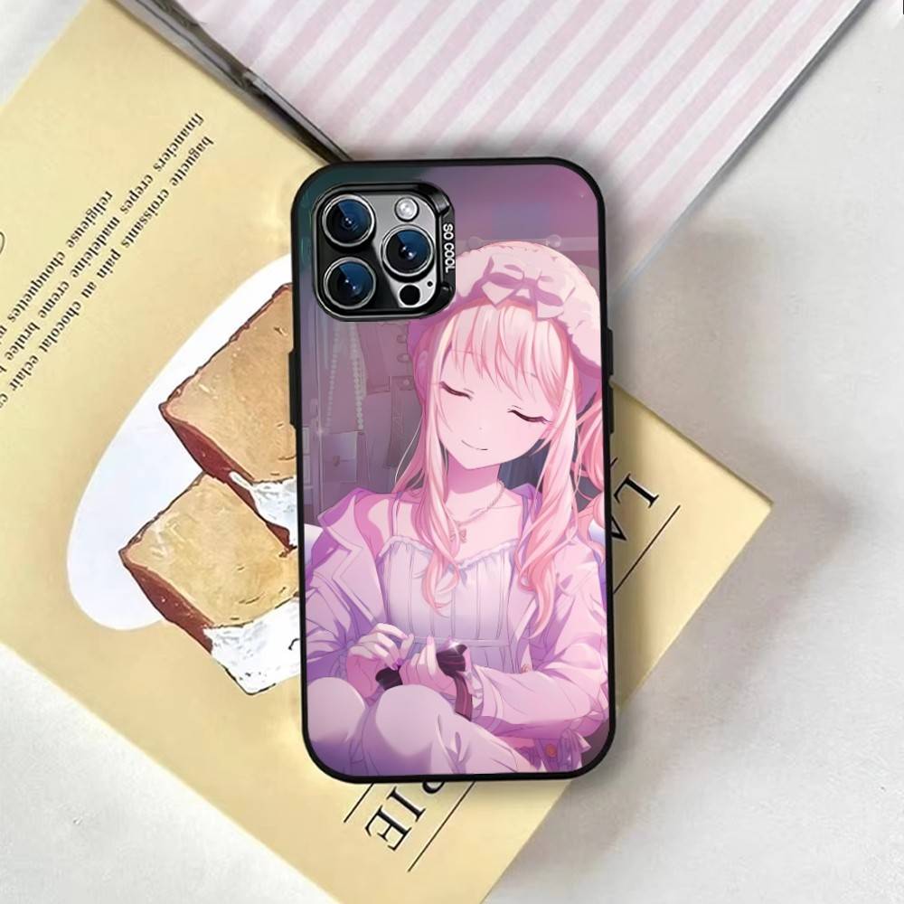Чехол для телефона P-Project S-SEKAI Mizuki Akiyama Для iPhone 17,16,15,14,13,12,11 Plus,Pro Max,XS,Красочный Серебристый Черный Чехол