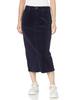Lee Stretch Corduroy Long Purple Women's Skirt, LL2725,