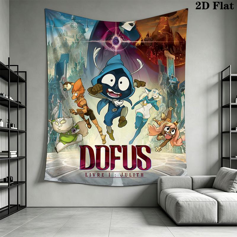 Dofus Pattern Home Decor Tapestry, Wall Hanging, Decorative RV Wall Cloth.SGT0917241