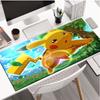 Computer Mouse Pad Pikachu Extended Mouse Pad Office Desk Pads Cute Custom Computer Keyboard Mat