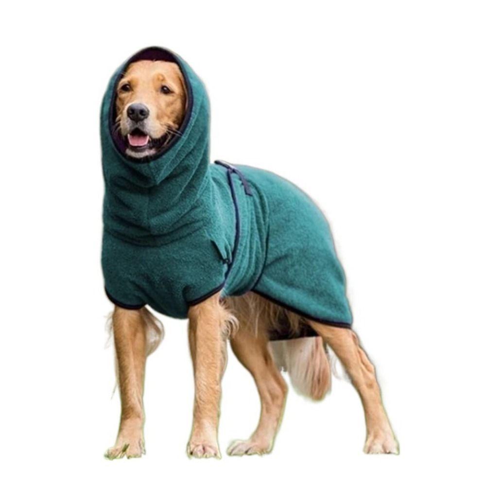 Одежда для домашних животных, махровый халат для сушки собак, мягкая полиэстеровая одежда для сна, пальто, теплая одежда, жилет, флисовые толстовки, куртка