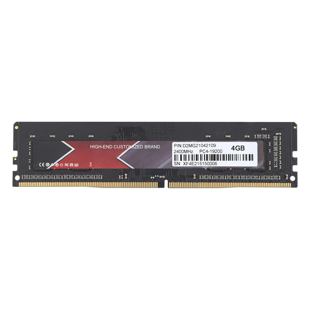 Оперативная память DDR4 Slim Алюминиевый Высокопроизводительная печатная плата DDR4-2400МГц PC4-19200 Настольная память 4ГБ