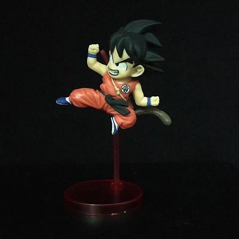 Animation figure WCF collection Q version 5, Super Saiyan, Trunks, Monkey King box egg