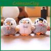 Cartoon Penguin Cute Pendant Plush Keychain Material Bag Charm Accessories Doll