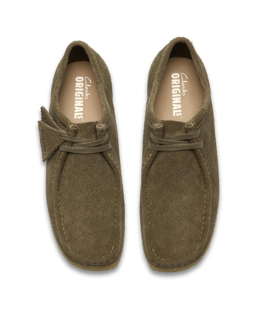 Clarks Originals (Мужской) Wallabee - Дымчато-серый замш / 26185564
