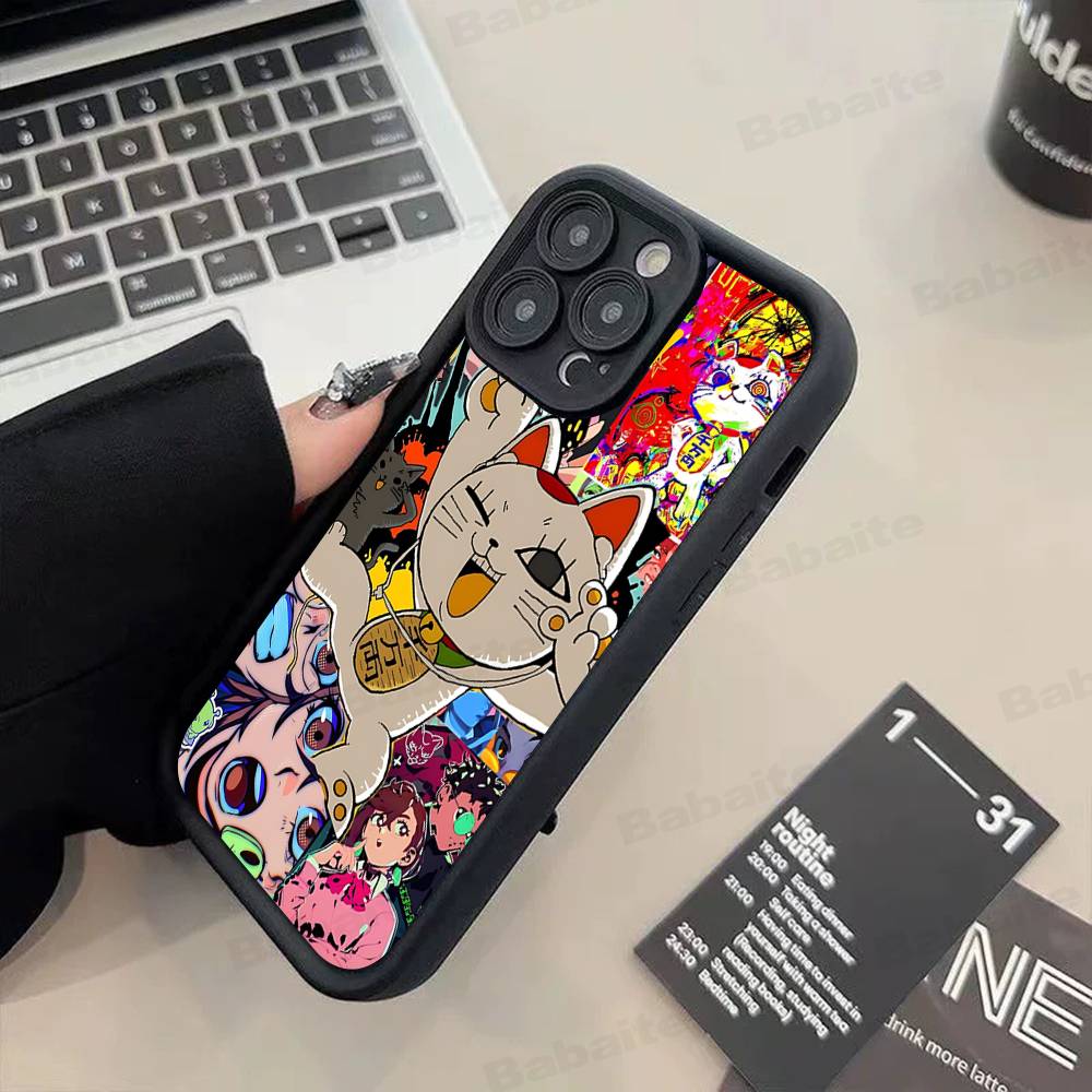 ANIME D-Dandadan T-turbo Baba Phone Case For IPhone 17 16 15 14 13 12 11 Air Plus Pro Max Soft Back Cover