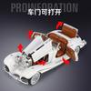 Szvm1 1:24 Mercedes-Benz 500K 1936 Классический автомобиль Сплав Модель автомобиля Звук и свет Оттяжка Детская игрушка Коллекционные предметы Подарок на день рождения