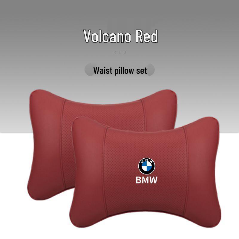 Подушка для подголовника и поясничной поддержки BMW - Подходит для X1, X3, X5 и 1/3/5/7 Серии для защиты шеи и декора салона