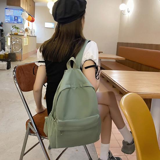 Women Schoolbag Waterproof Large Capacity Smooth Zipper Tear-resistant Strong Load Bearing Convenient