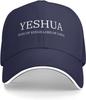 Yeshua King of Kings Lord of Lords Religious Baseball Cap Polyester Adjustable Outdoor Hat
