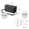 HAKUBA Chululu Camera Bag with Renew Inner Pouch Sustainable camera case made from recycled with handle and shoulder [Large Size, Black] - materials,