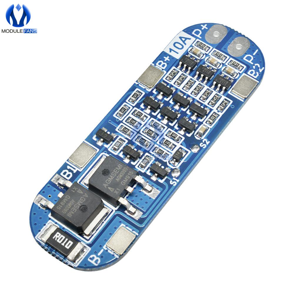 3/4/5S Bms Balance 10/15/20/25/30/40/60/100A 12/24V Li-ion Lithium Battery Charger Protection Board 18650 BMS Equalizer Enhance