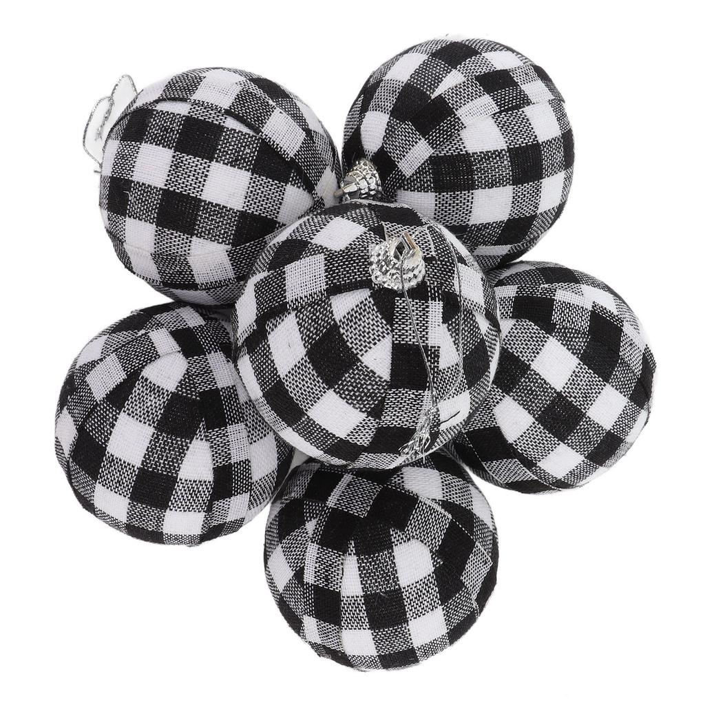 6 шт. 70 мм 2,76 дюйма Рождественские украшения Шары Украшения для елки Шары Новогодний декор