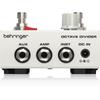 Behringer Classic Style Octave Pedal Recreates the Legendary Circuit Equipped with Various Functions Robust Housing OCTAVE DIVIDER WHITE 70's