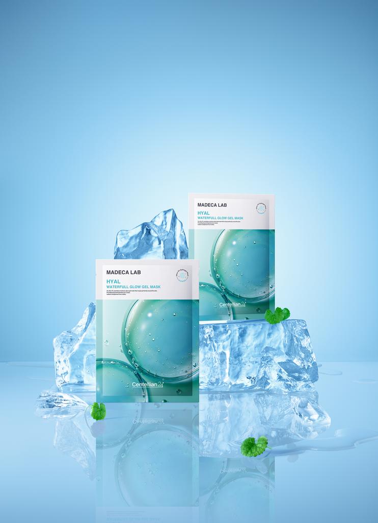 CENTELLIAN24 Гель-маска Madeca Lab Hyal Waterful Glow (10 листов)