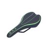 Comfortable Padded Bicycle Saddle Mountain Bike Commuter - Universal Fit Leather Seat In Black Red Green