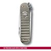 VICTORINOX Classic Precious ALOX Collection Infinite Gray Swiss Army Knife Многофункциональный нож для кемпинга на открытом воздухе с плоской отверткой