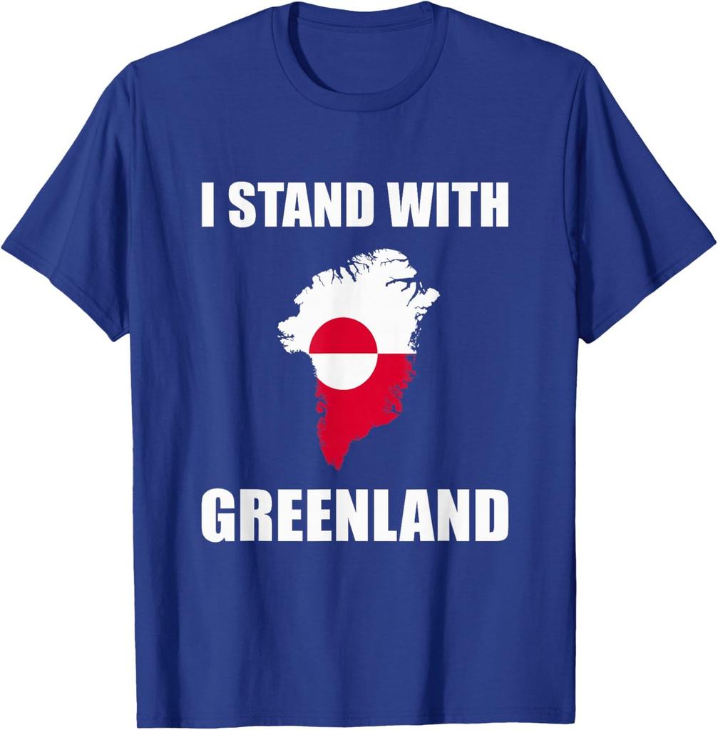 I Stand With Greenland For Greenland Lovers Unisex T-Shirt