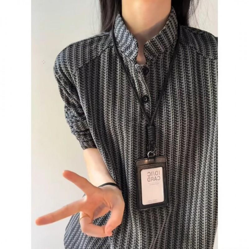 Unisex Oversized Knit Long Sleeve Pullover Hoodie Black White Gray Geometric Print Button Detail Square Neck Casual Streetwear