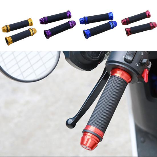 Handle Grips Lightweight Anti-skid Easy Installation Impact-resistant Handle Grips for Motorcycle