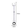 Deli Mirror Dual-Purpose Ratchet Spanner
