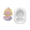 Kawaii Labubu Silicone Mould Cute Cartoon Image Baking Mold Diy Chocolate Cake Candy Baking Mold Craft Making Tools