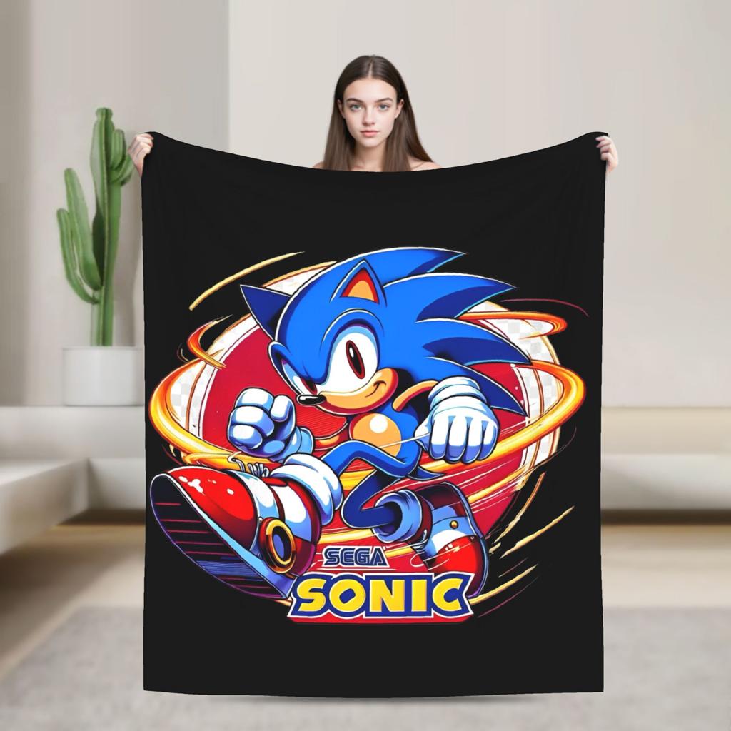 Бронированные Супер Ежик Тень Пледы Фланелевые Потрясающие Дышащие Пледы для Украшения Покрывала