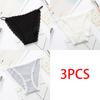 Women's Cotton Lace Briefs Mid Waist Sexy Seamless Comfort Panty Seduction Charming Bikini Panties
