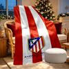 Atletico Madrid Print Blanket - Soft & Comfortable, for Bedroom, Travel, Sofa, Home Decoration - Birthday Christmas Gift for Friend