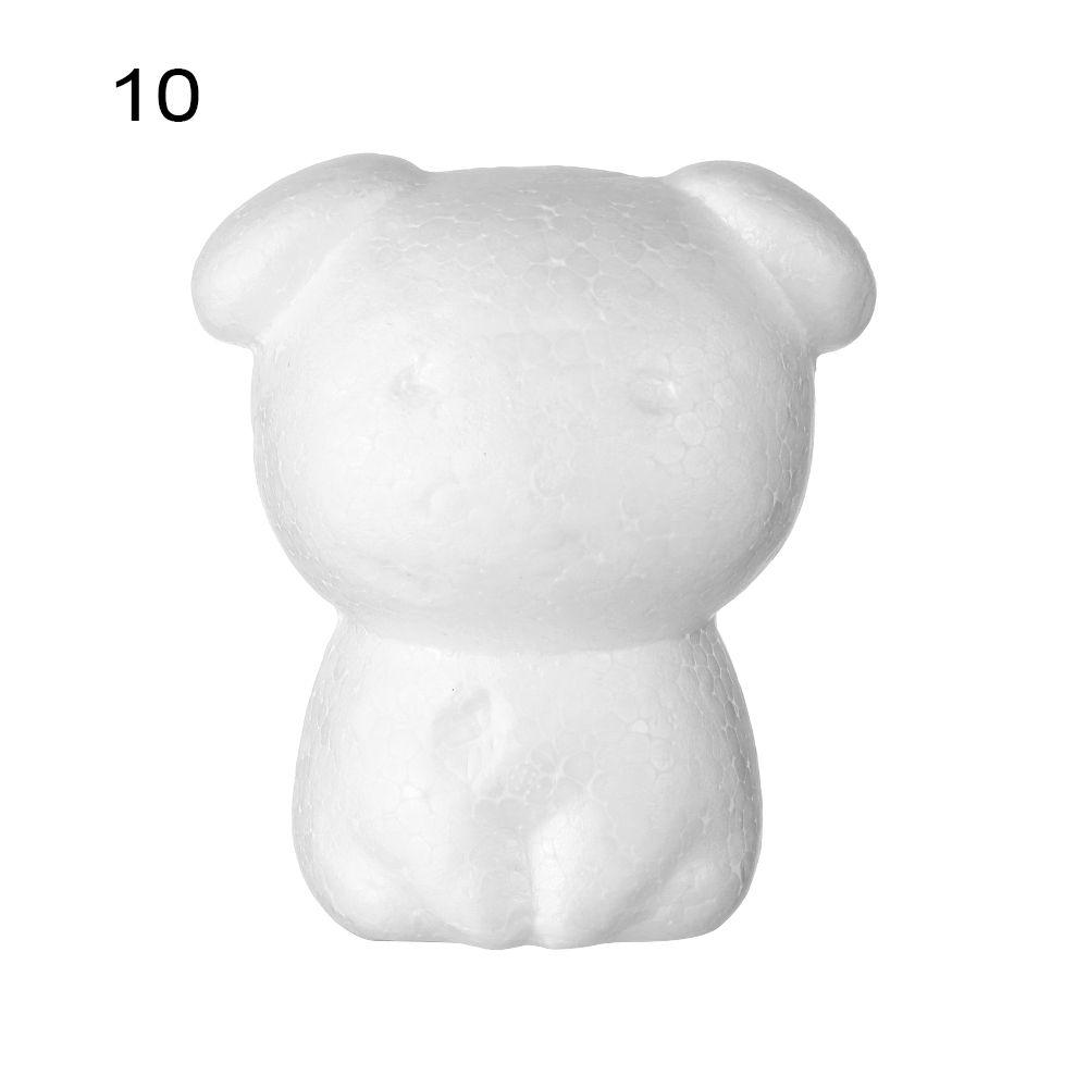 Home Decoration Party Supplies Children Toys Animals Shape Foam Balls White Polystyrene Styrofoam