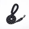 Reflective Dog Leash With Comfortable Padded Handle - Double Heavy Duty Traction Rope For Strong Dogs - Enhance Safety And Contr