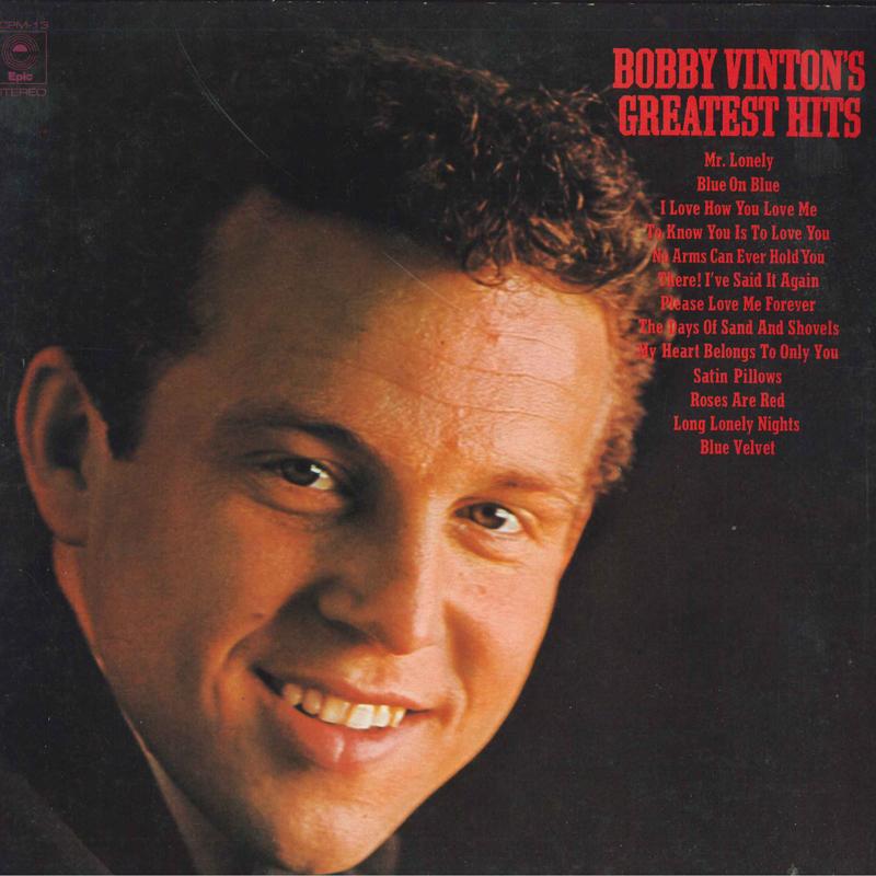 LP Record BOBBY VINTON Bobby Vintons Greatest Hits ECPM13 Epic 1972 Japan Pop Used