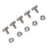 20set High Tensile Strength T Bolts Stainless Steel M8 Hammer Head Screws  Greenhouse