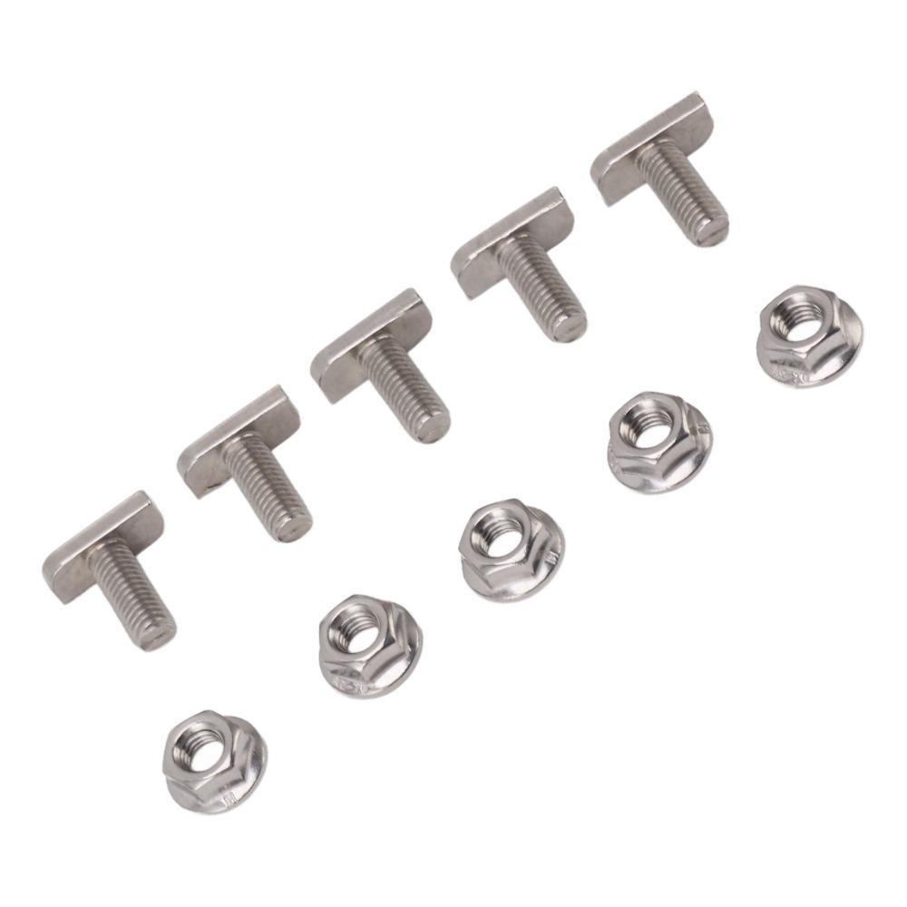 20set High Tensile Strength T Bolts Stainless Steel M8 Hammer Head Screws Greenhouse