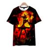 Hazbin Hotel Аниме женские и мужские футболки с графическим принтом и круглым вырезом с мультяшным принтом, большие размеры с короткими рукавами, модная мужская одежда, уличная одежда